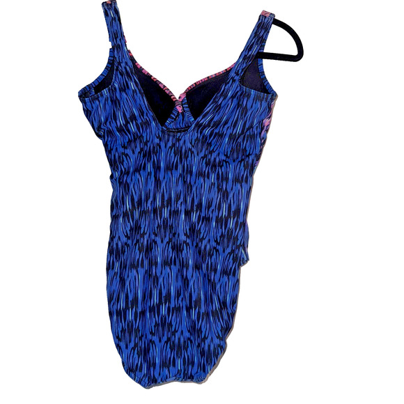 Miraclesuit‎ Vesuvio It's A Wrap Swimsuit Tummy Control V-Neck Underwire - Picture 4 of 12
